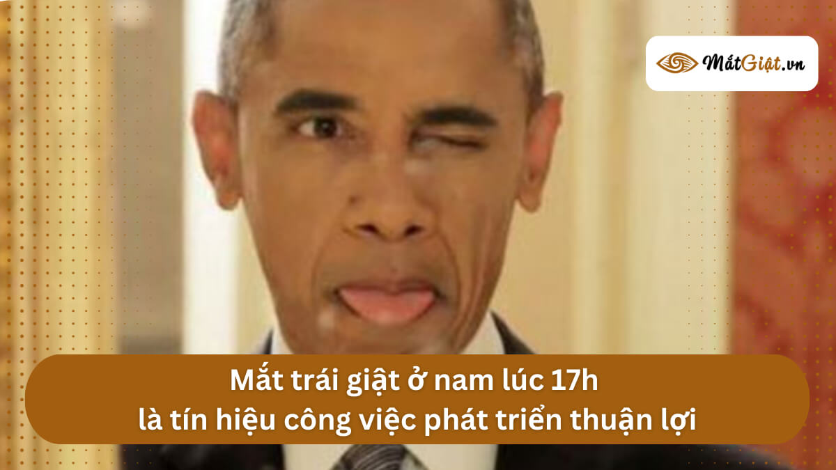 mắt trái nam giật lúc 17h