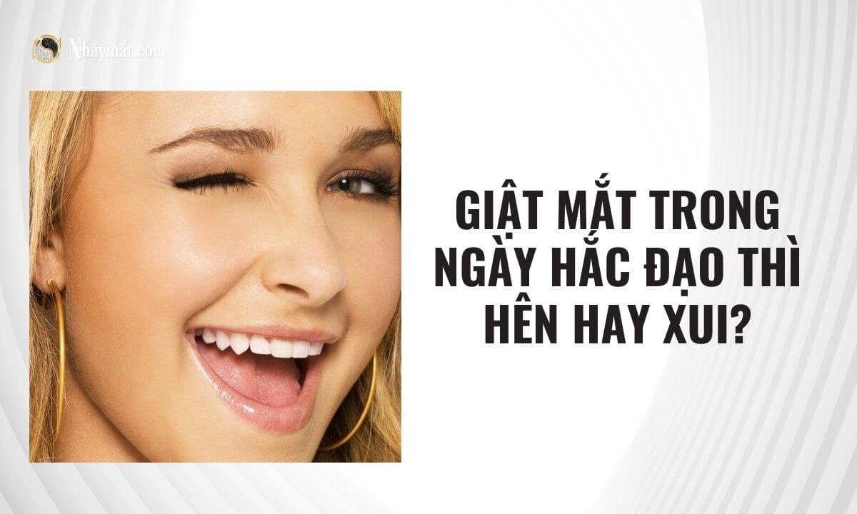 Nháy mắt trong ngày hắc đạo